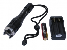 TrustFire TR-J1 900 Lumen CREE XM-L T6 LED Diving Flashlight + 18650 Battery + Charger
